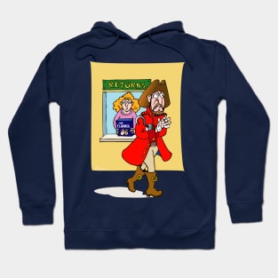 Captain Hook Returns Clapper For Refund Hoodie